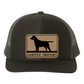 GST Labrador Leather Patch Richardson 112 Trucker Hat