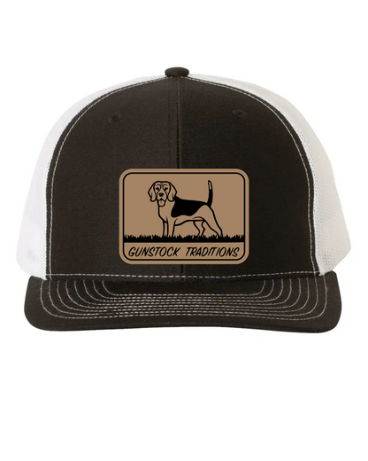 GST Beagle Leather Patch Richardson 112 Trucker Hat