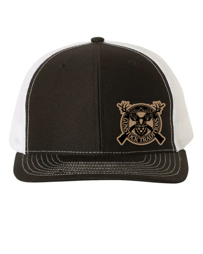 GST Mounted Leather Patch Richardson 112 Trucker Hat