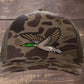Mallard Duck Embroidered Richardson 112FP Trucker Cap - Outdoor Wildlife Hat - Mallard - Duck Hunting - Hunter gift-Duck Camo