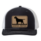 GST Labrador Leather Patch Richardson 112 Trucker Hat