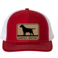 GST Labrador Leather Patch Richardson 112 Trucker Hat