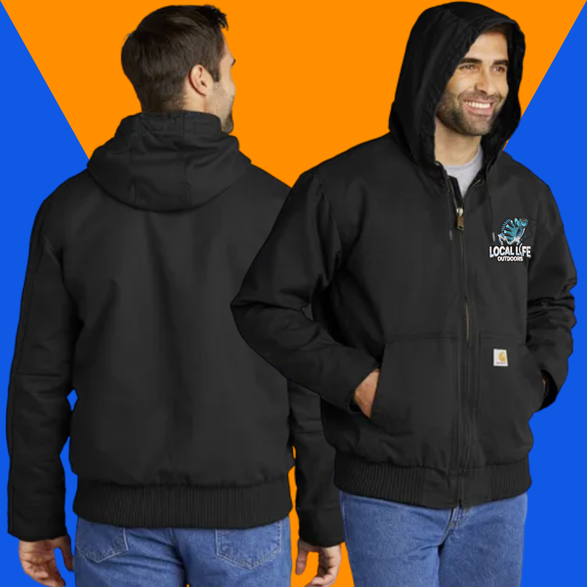 Carhartt DAARロゴ刺繍フードジャケット M Carhartt DAARロゴ刺繍フードジャケット M - メルカリ